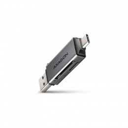 AXAGON USB-C + USB-A to SD/microSD 5Gbps gray (CRE-DAC)