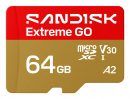 SanDisk Extreme 64GB UHS-I Class 10 V30 A2 (SDSQXGN-064G-GN6MN)