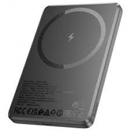 HOCO Q26 Joy PD20W magnetic fast charging power bank(5000mAh) metal gray (6942007624039)