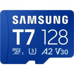 MicroSDXC 128GB UHS-I/U3 A2 Class 10 Samsung T7 (MB-MB128T/WW)