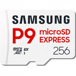 MicroSDXC 256GB UHS-I/U3 Class 10 Samsung P9 Express (MB-MK256T/WW)
