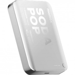 Momax 1-Power Pass 10000mAh 20W Silver (IP166S)