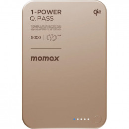 Momax 1-Power Q.Pass Qi2 5000mAh 20W Sandstone (IP129Q2L2)