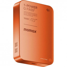 Momax 1-Power Q.Pass2 Qi2 10000mAh 30W Solar Orange (IP168Q22M)
