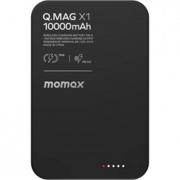 Momax Q.Mag X1 10000mAh 20W Black (IP117AD)