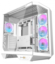 DARKFLASH DY470 White with window (DY470 WHITE)