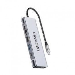 Essager 8-in-1 USB-C Hub (EHB08-QK0G-Z)