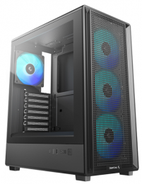 Deepcool CC550 4F Black with window (R-CC550BKANA4-G)