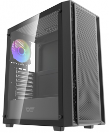 DARKFLASH DK353 Black with window (DK353 BLACK)
