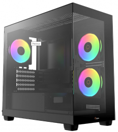 Ocypus Gamma C52 ARGB Black with window (GAMMA-C52-BKD300XX-GL)
