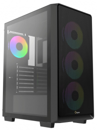 Ocypus Gamma C60 ARGB Black with window (GAMMA-C60-BKG400XX-GL)