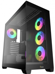 Ocypus Gamma C72 ARGB Black with window (GAMMA-C72-BKD400XX-GL)