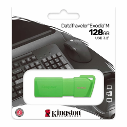 Kingston 128GB DataTraveler Exodia M Green USB 3.2 (KC-U2L128-7LG)