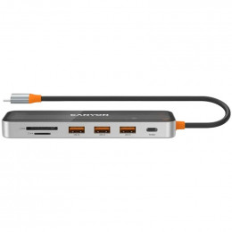 Canyon DS-13 7in1 Transparent Space Grey (CNS-TDS13)