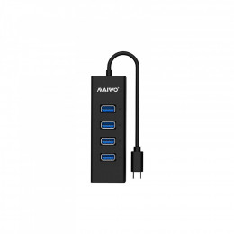 Maiwo USB Type-C to 4х USB3.0 cable 15 cm (KH304C)