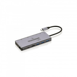 TECNOWARE Dock Station USB TYPE-C 13 in 1 Adapter HUB (FHUB17692)