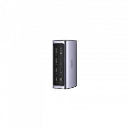 Ugreen USB-C Multifunctional Docking Station 12in1 USB HDMI DP RJ45 AUX SD TF (90325)
