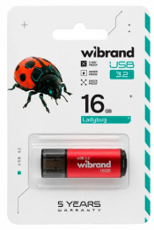 Wibrand 16GB Ladybug Red USB 3.2 (WI3.2/LB16P10S)