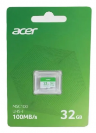 Acer 32GB microSD MSC100 /U1/ V10/A1 Read 100MB/s / Write 10MB/s (BL.9BWWA.335)
