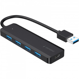 Gembird 4 ports USB 3.1,USB-A, USB-C PD (UHB-U3P4P-02)
