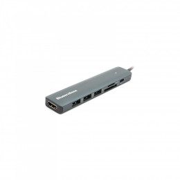 USB Type-C to HDMI, 3x USB Type-A, SD, TF, USB Type-C PD100W PowerPlant (CA913848)