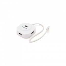 VEGGIEG USB-C 4xUSB 2.0 0.2m white (YT-TC-V-C242)