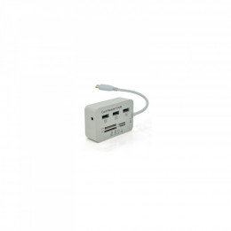 Voltronic USB-C 3xUSB 3.0 + Card Reader 0.2m white (YT-TCA3H3+CR-W)