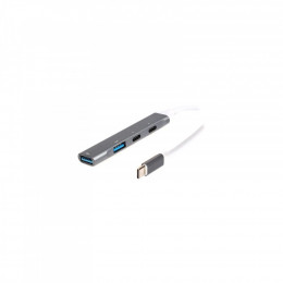 Maxxter USB-C to 1xUSB 3.0 + 1xUSB 2.0 + 2xUSB-C (HU3C-4P-03)