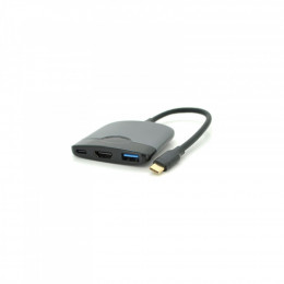 Voltronic USB-C 3-in-1 USB 3.0 + USB-C + HDMI 0.23m black (YT-HTC3in1)