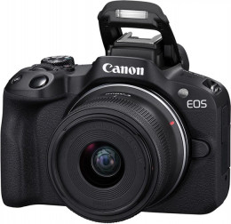Canon EOS R50 RF-S 18-45mm 24.2MP 4K Bag SD (5811C099BA)