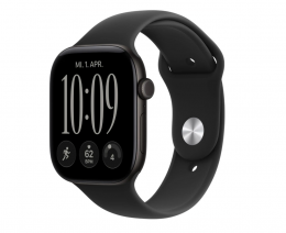 Watch 12 42mm Black Alum. w. Black S. Band M/L MJEC4