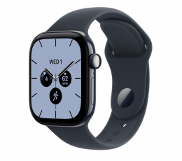 Watch 12 LTE 42mm Night Blue Ceramic w. Navy Blue S. Band S/M MJGY4
