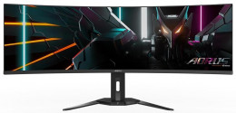 Gigabyte AORUS CO49DQ EK Gaming Monitor - 49 OLED / 5120x1440 / 144 Гц / AMD FreeSync Premium Pro / HAS