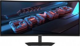 Gigabyte G34WQC2 EK Gaming Monitor - 34 VA / 3440x1440 / 200 Гц / AMD FreeSync Premium, Adaptive Sync / HAS