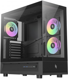Gamemax NEX C51 Black with window (NEX C51 BK)