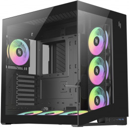 Gamemax NEX C56 Black with window (NEX C56 BK)