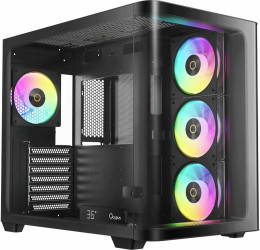 Ocypus Iota C70 Curve BK ARGB Black with window (IOTA-C70-BKD400CD-GL)