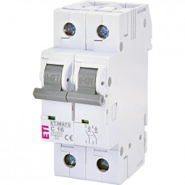 ETI ETIMAT 6 2p C 16А (6 kA) (2143516)