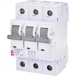 ETI ETIMAT 6 3p C 20А (6 kA) (2145517)