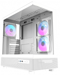 DARKFLASH DPX90 White with window (DPX90 WHITE)