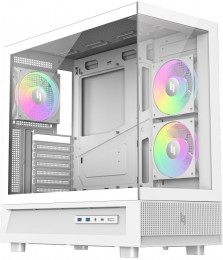Gamemax NEX C51 White with window (NEX C51 WH)