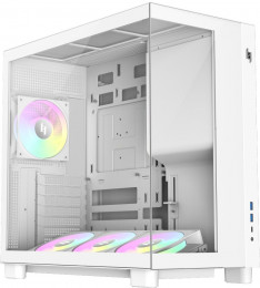 Gamemax NEX C53 White with window (NEX C53 WH)