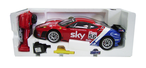 MJX R/C Ferrari F430 GT Full Function 1:10 (Red RTR Version) 8208A