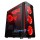 1stPlayer Firebase-X6 Red LED Black