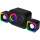 2.1 XTRIKE ME SK-502, 11Вт LED USB+3,5мм чорна