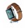 Apple Watch 42mm Stainless Steel Case with Saddle Brown Classic Buckle (MLC92)