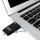 PHOTOFAST i-Flashdrive EVO Plus 64Gb (USB-microUSB/Lightning) Black (EVOPLUS64GB)