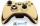 Xbox 360 Wireless Controller Chrome Gold / Беспроводной геймпад (Оригинальный)