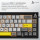 Ajazz AK650 Moon Yellow Switch Black USB-C (AK650-MY-GWY)