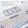 Ajazz AK820 Max Magnetic Switch White (AK820MAX-WM-PWB)